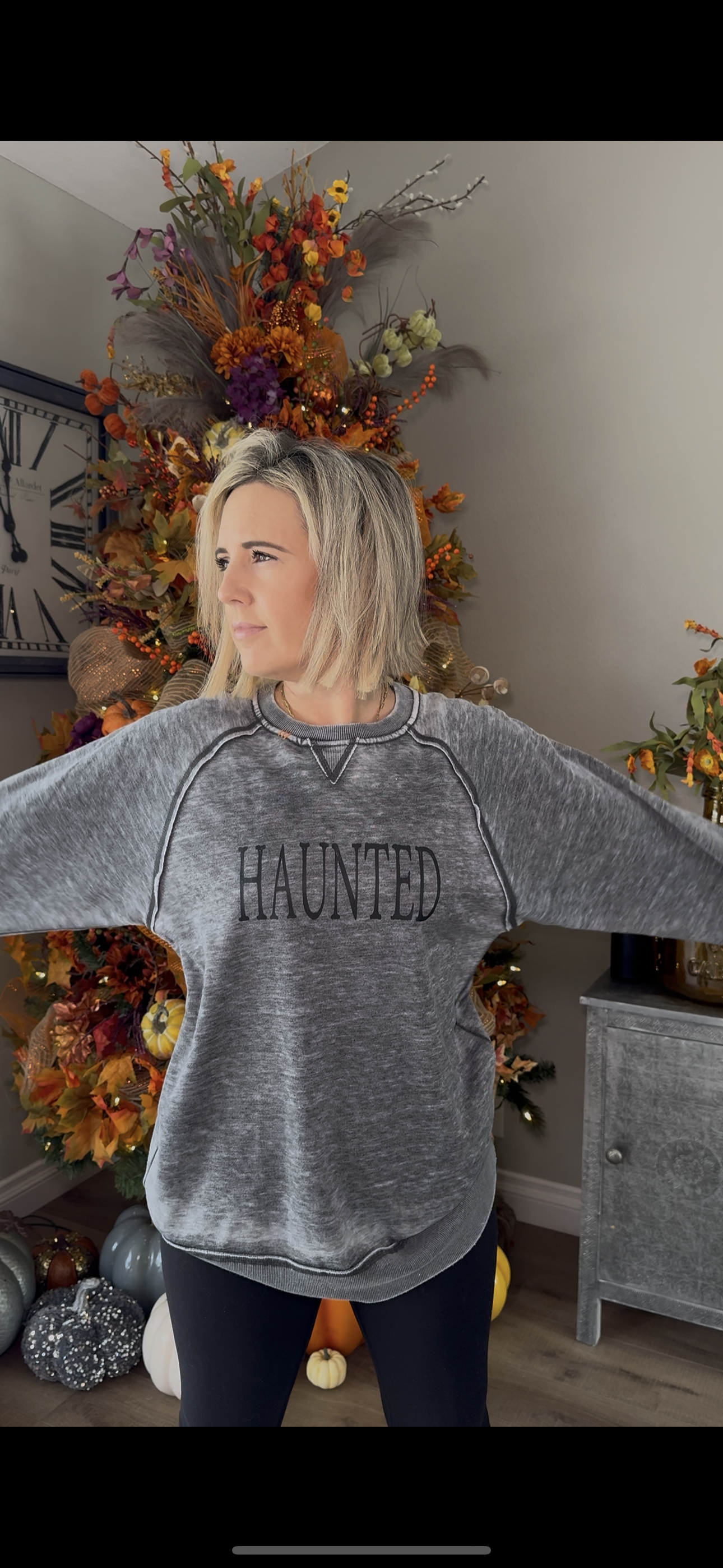 HAUNTED Crew Neck