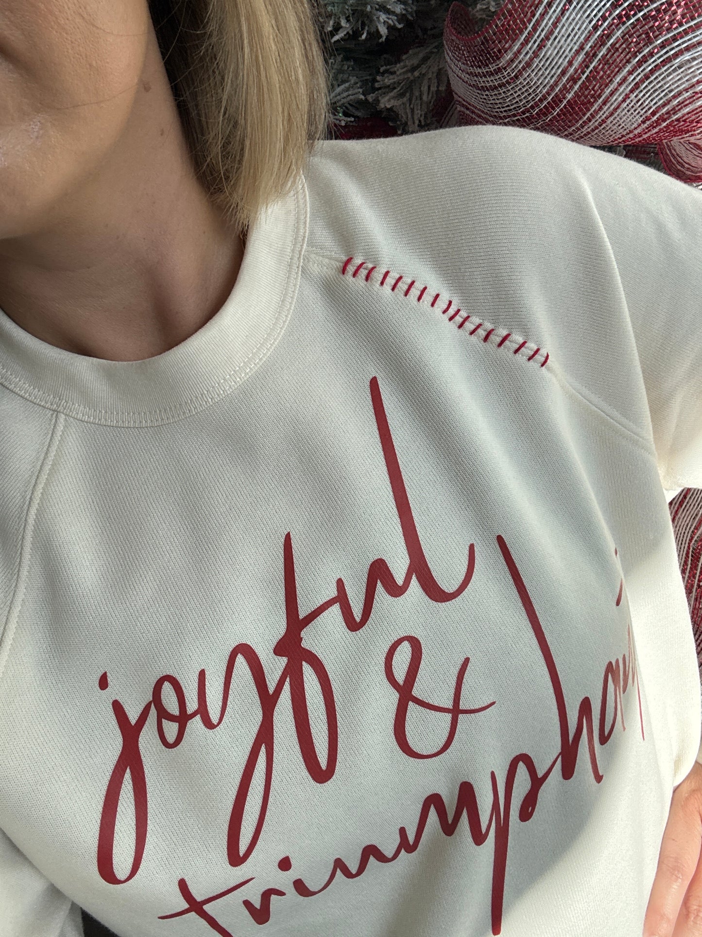 JOYful and Triumphant Crew Neck
